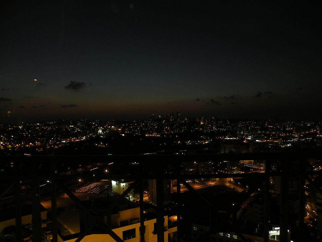 Beirut 52 Beirut At Night From The Metropolitan Palace Hotel 